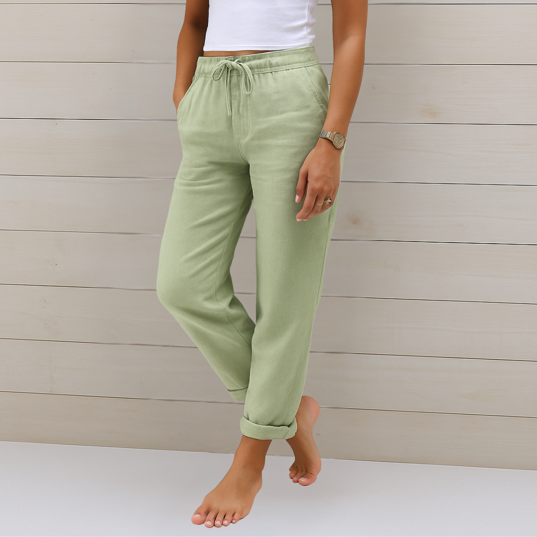 Women’s Trousers | Elastic Waist Drawstring