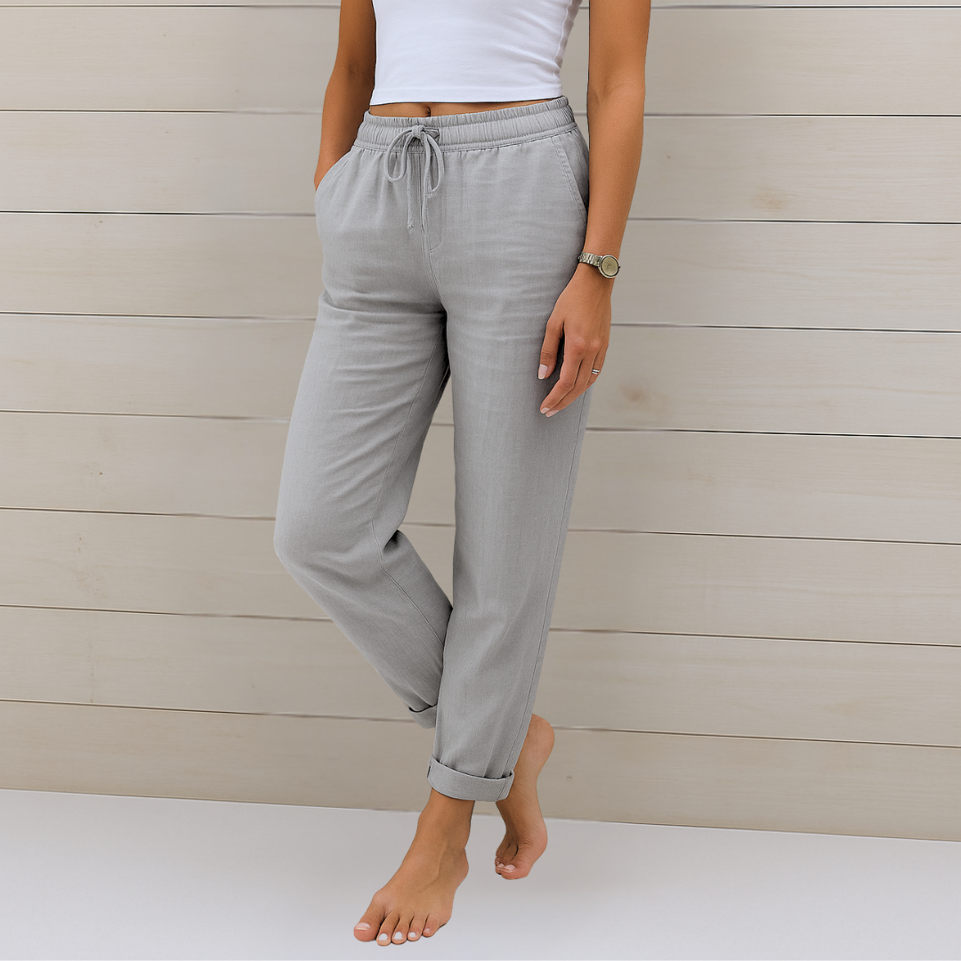 Women’s Trousers | Elastic Waist Drawstring