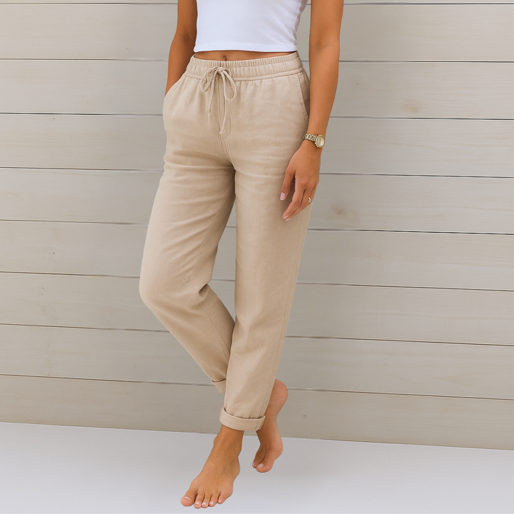 Women’s Trousers | Elastic Waist Drawstring