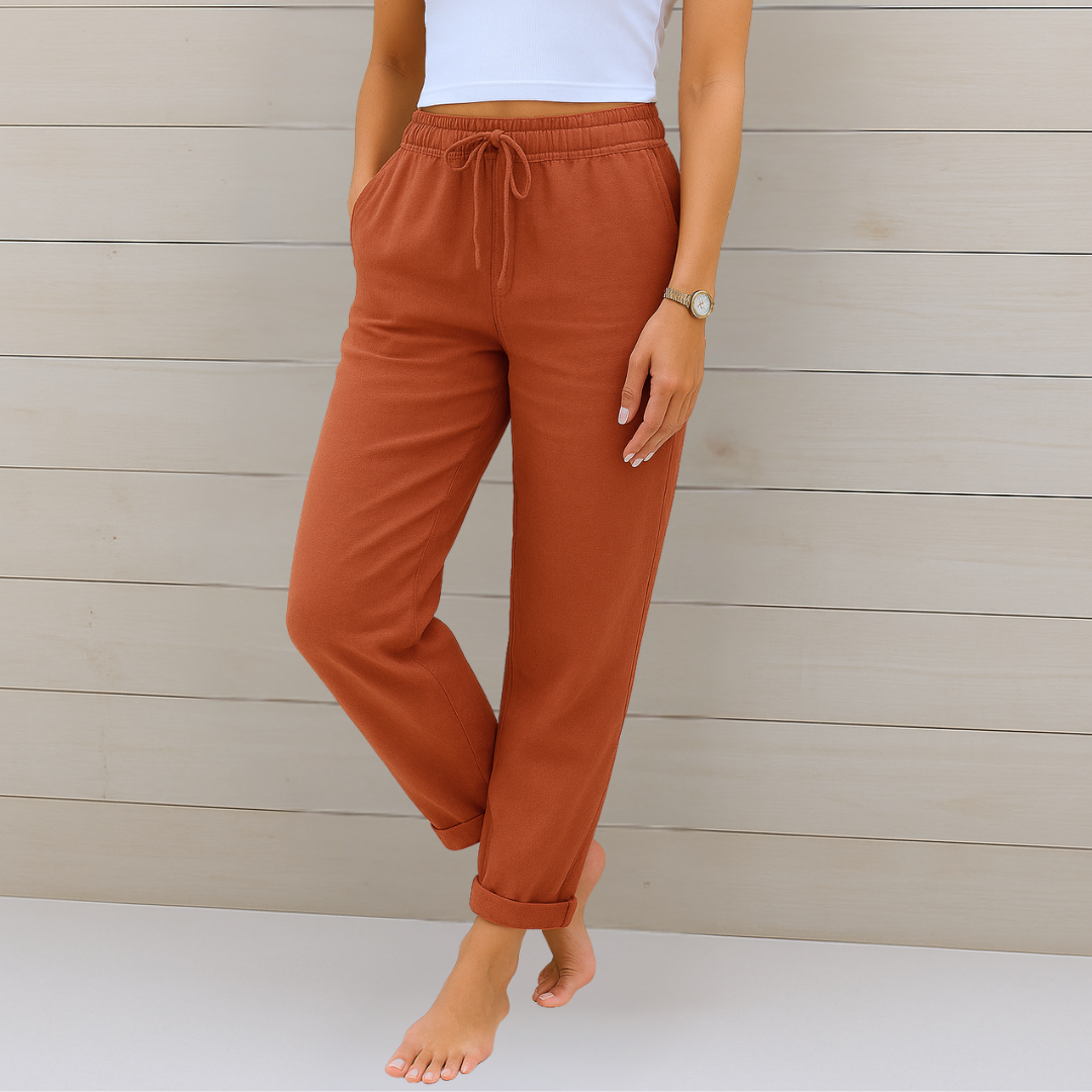 Women’s Trousers | Elastic Waist Drawstring