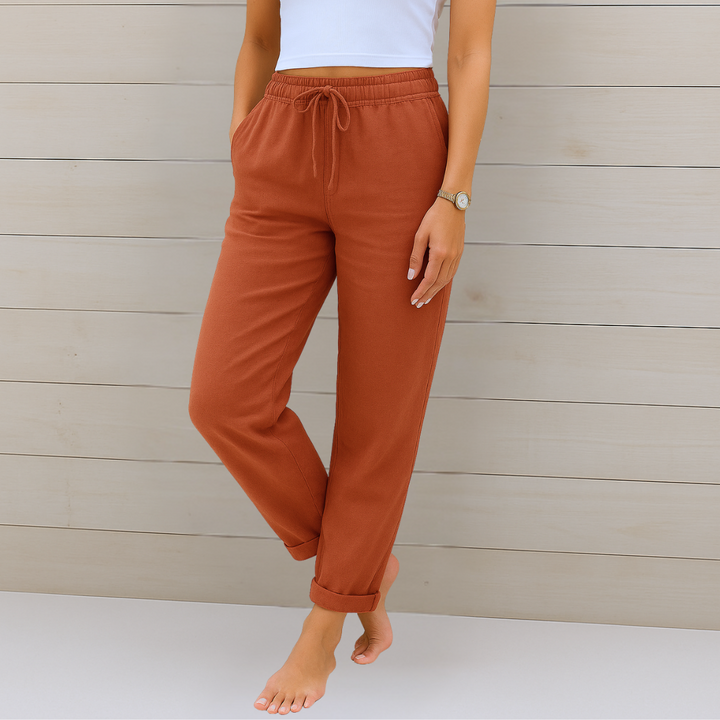 Women’s Trousers | Elastic Waist Drawstring