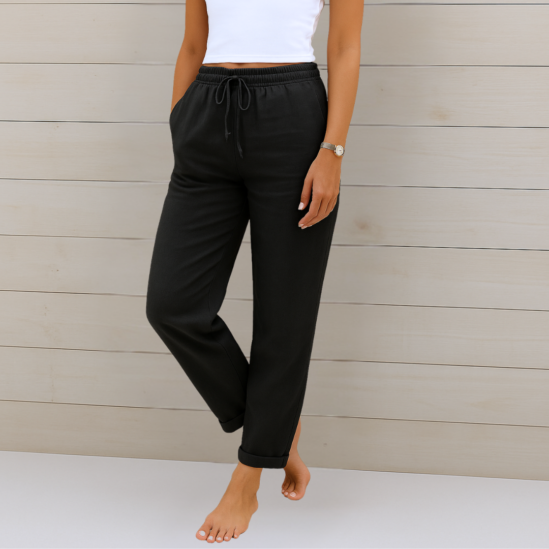 Women’s Trousers | Elastic Waist Drawstring