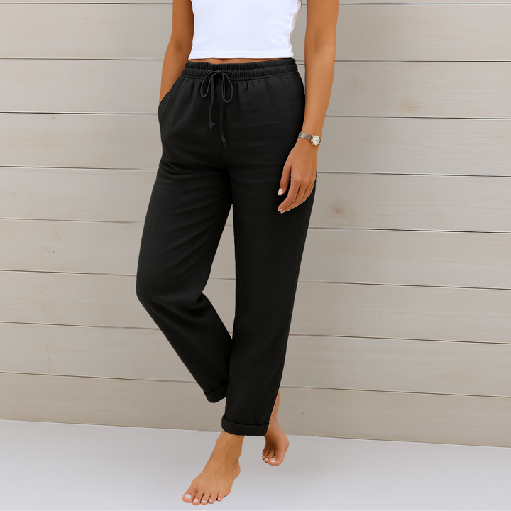 Women’s Trousers | Elastic Waist Drawstring