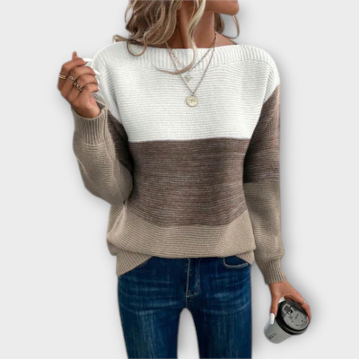 Women’s Jumper | Colour Block Knit