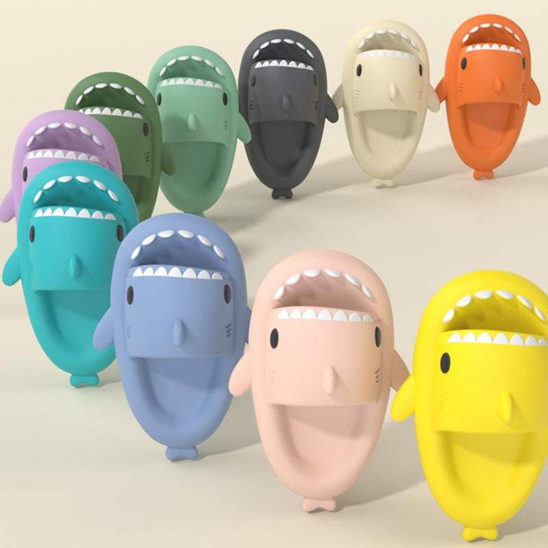 Shark Slippers for Women and Men, Soft Thick Sole Options