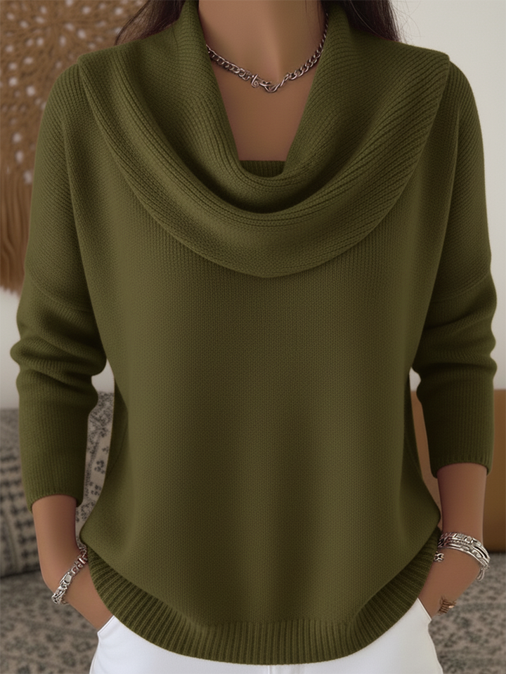 Women’s Jumper | Cowl Collar Design