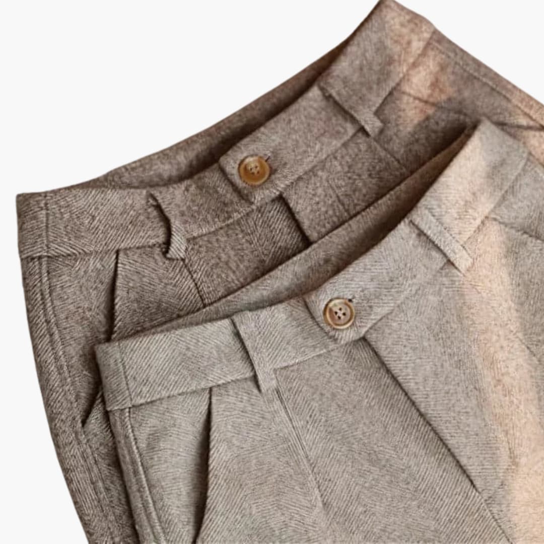 Women’s Trousers | Button Cuff Tapered