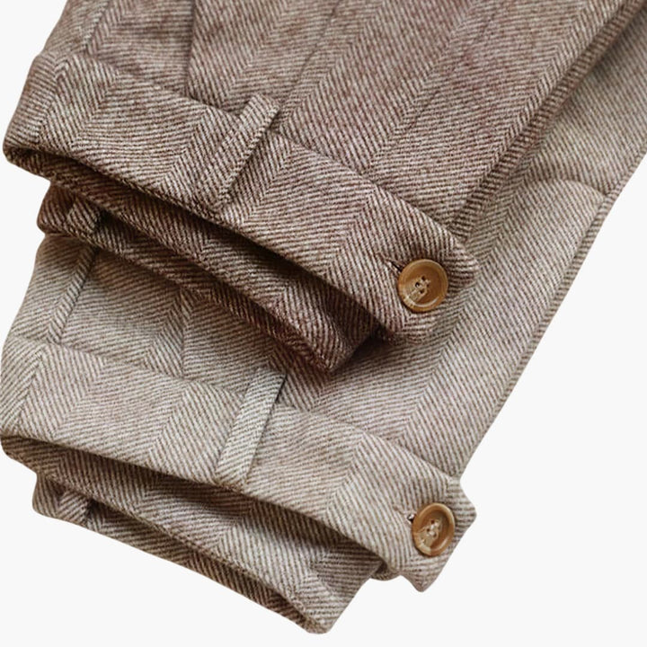 Women’s Trousers | Button Cuff Tapered