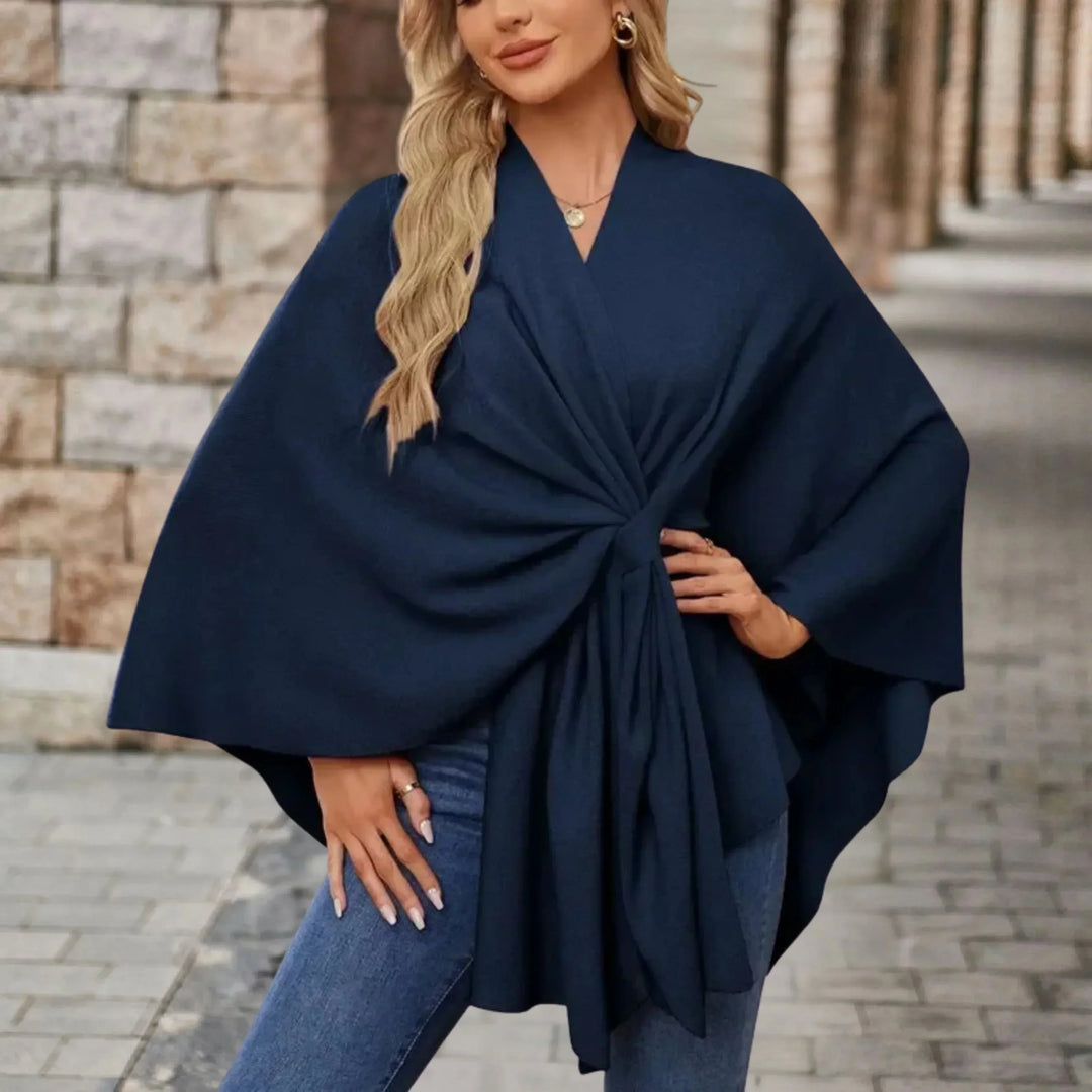 Women’s Poncho | Draped Wrap Style