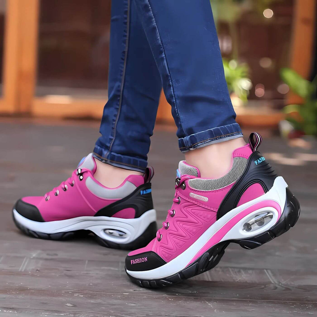 Trainers For Women | Orthopaedic Lace-Up Low Top