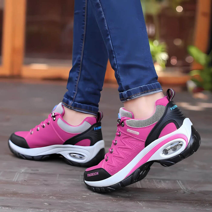 Trainers For Women | Orthopaedic Lace-Up Low Top