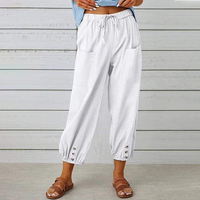 Women’s Trousers | High Waist Drawstring