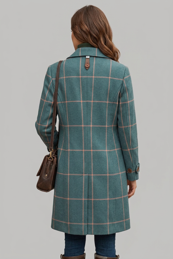 Women’s Coat | Longline Button Front