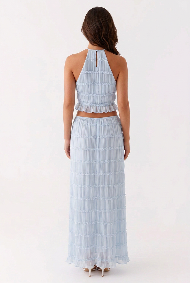 Women’s Set | Halter Top &amp; Maxi Skirt