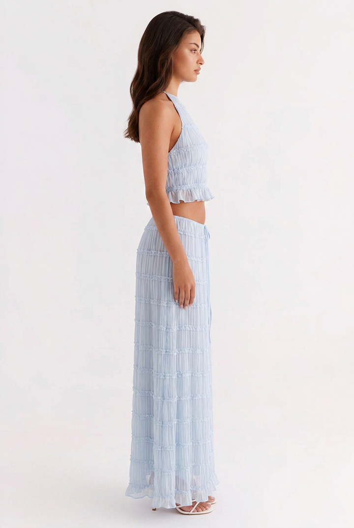 Women’s Set | Halter Top &amp; Maxi Skirt