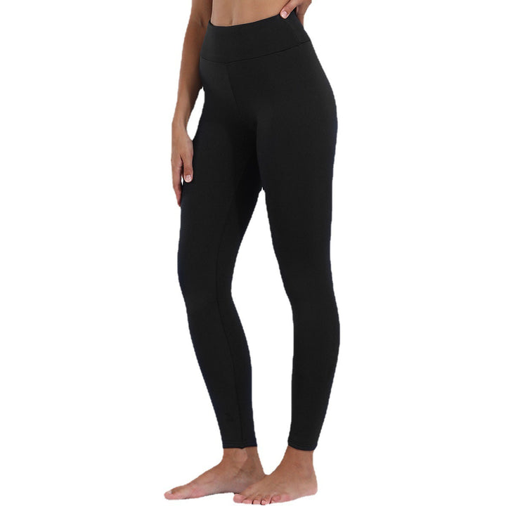 Warm Thick Winter Leggings, High Stretch Skinny Fit Trousers