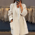 Women’s Cardigan | Open Front Knit Pockets
