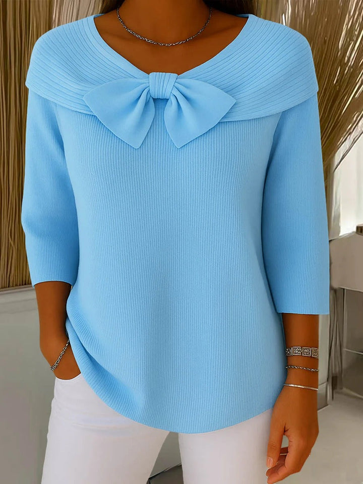 Women’s Jumper | Bow Detail Round Neck