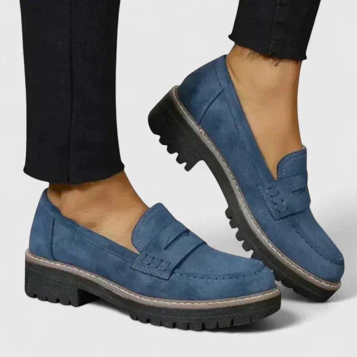Loafers For Women | Lug Sole Closed Toe