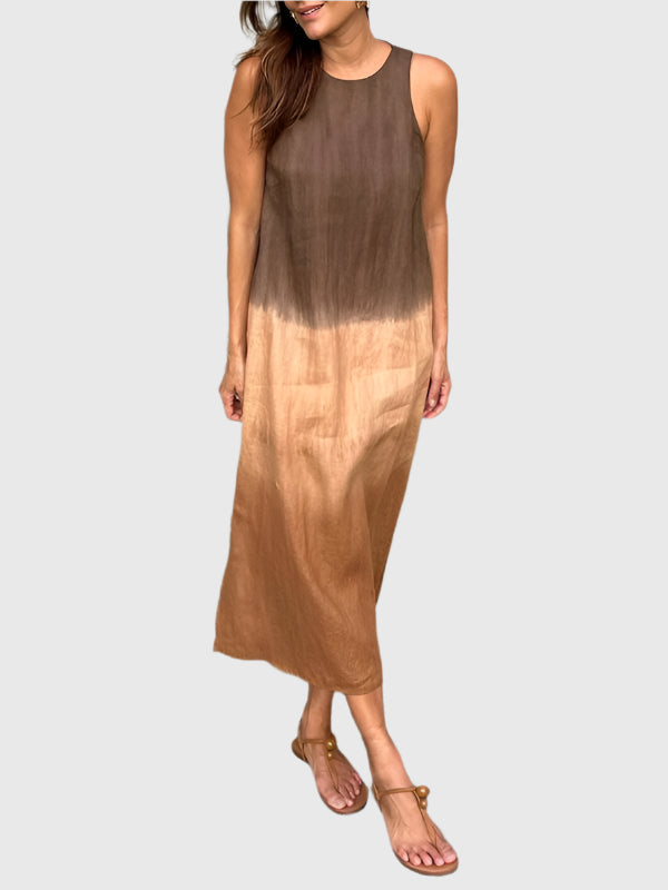 Women’s Dress | Sleeveless Ombre Midi