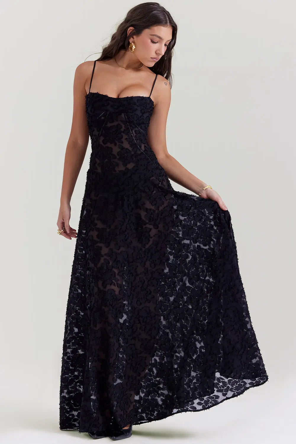 Women’s Summer Dress | Open Back Maxi