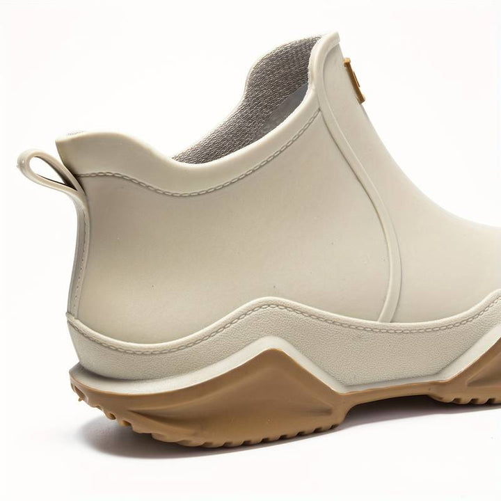 Boots for Women | Slip-On Ankle Style with Rounded Toe