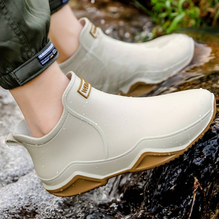 Boots for Women | Slip-On Ankle Style with Rounded Toe